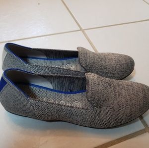 Rothy's 8.5 Taupe Heather Loafers